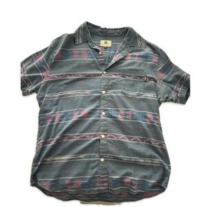 Fayettechill AztecButton down shirt- fairly used - runs small XL= L
